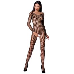 PASSION - WOMAN BS068 BODYSTOCKING BLACK ONE SIZE